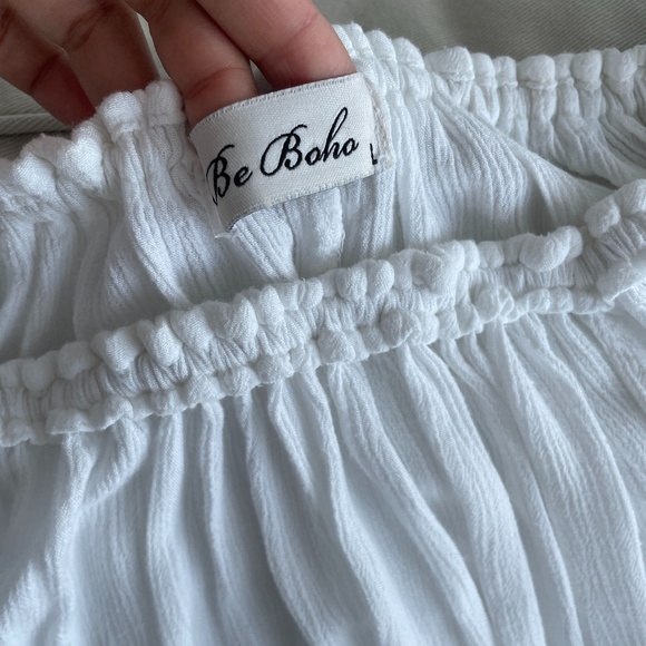 Be Boho flowy boho tiered tunic dress L - Picture 7 of 9